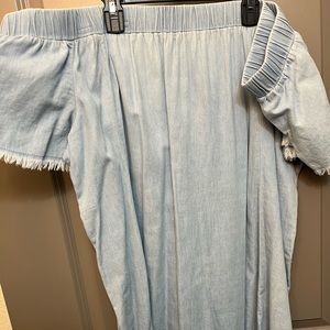 Off the shoulder dress
